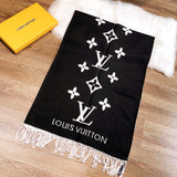 fashion luxury scarf, pure cotton material, warm, cold and windproof