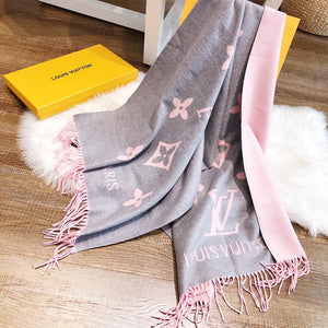 fashion scarf, pure cotton material, warm, cold and windproof